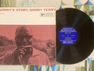 Sonny Terry LP Sonny's Story 1960 Original Prestige Bluesville VG+/EX