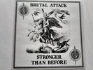 BRUTAL ATTACK Stronger Than Before ROCK-O-RAMA LP oi punk skinhead