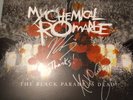 SIGNED My Chemical romance - The Black Parade is Dead  vinyl autographed