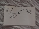 4 BOWIE CASSETTES FAME 90, CHANGES BLACK TIE WHITE NOISE, REAL COOL WORLD SIGNED