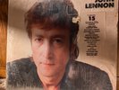 JOHN LENNON The Collection  1982 GEFFEN vinyl LP VG+ greatest hits Beatles