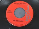 THE DOMINOES - Rare 1965 Garage Rock 45 - My Love For You / Ram-Bunk-Shush HEAR