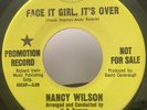 NANCY WILSON Face It Girl/End of Our Love 45 Capitol Promo Northern Soul