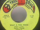 JANICE YOUNG What is This Thing 45 RARE True Soul Deep Soul Original
