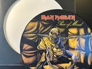 IRON MAIDEN PIECE OF MIND MISPRESS PICTURE DISC ( PLAYS KILLERS )