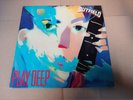THE OUTFIELD PLAY DEEP VINYL LP WITH LYRIC INNER 1985 CBS 26594 VG+