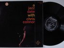 CHRIS CONNOR A Jazz Date With... ATLANTIC LP VG+ mono c