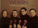 Webern, Italian Quartet ‎LP Complete Works for String Quartet New