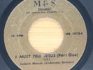 MINNIE ANDERSON SIRMANS - I MUST TELL JESUS PT 1 & 2 - BLACK GOSPEL  45 *HEAR