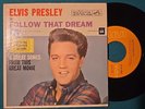 ELVIS PRESLEY   Follow That Dream EPA-4368 RCA RARE ORANGE label  7S/8S VG+/VG+