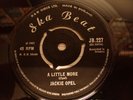 JACKIE OPEL - THE LORD IS WITH ME / A LITTLE MORE-  1965 SKA BEAT UK - JB.227
