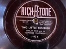 Rich-R-Tone 433 Curley King Tennessee Hill Toppers  BLUEGRASS 78 rpm E