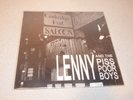 NEW LENNY AND PISS POOR BOYS Vinyl CAMBRIDGE PORT SALOON LASHLEY STREETDOGS
