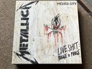 Metallica Live Shit Binge & Purge Box Set Vinyl Record 4 LPs Mexico City