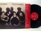 QUEEN the works LP EX/VG+, EMC 24 0014 1, vinyl, album, with lyric inner, 1984