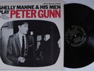 SHELLY MANNE & HIS MEN Play Peter Gunn STEREO LP VG+ c