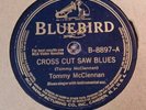 78 RPM -- Tommy McClennan, Bluebird 8897 Cross Cut Saw Blues,  Blues
