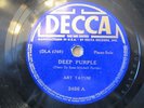 ART TATUM    DEEP PURPLE/TEA FOR TWO on DECCA 2456 PLUS 3 OTHER 78s  VG+