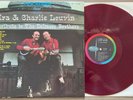 LOUVIN BROTHERS Delmore Brothers LP Capitol CR-7076 JP 1960 Red Vinyl EX/VG+