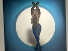 Meghan Trainor TIMELESS Transparent Sea Blue Vinyl LP wSIGNED Photo Insert.