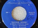 The Savage Seven Vinyl Radio Spot Rare Bikersploitation 60s Band Cream