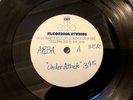 ABBA - UNDER ATTACK rare UK 1982 PROMO DOUBLE SIDED CBS ACETATE / EX+++