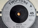 Gangsters - The Special A.K.A rare silver press 2 Tone - The Specials / Selecter