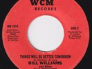 BILEO & BILL WILLIAMS Things Will Be Better Tomorrow MODERN SOUL 45 disco boogie