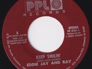 EDDIE JAY AND RAY Keep Smilin PUMMELING boogie RARE modern soul 45 disco LISTEN