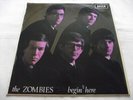 THE ZOMBIES   BEGIN HERE ** 1965 UK 1st DECCA LP Beautiful Copy. SEE PICS. 1A,1A