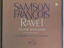 RAVEL Piano Works  Samson FRANCOIS  3 LP BOX HMV CVC 2054-6 STEREO  NM