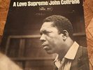 John Coltrane A Love Supreme, 1965 LP (80's RE), Impulse AS-77 MCA 29017 VG+/VG+