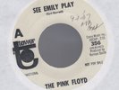 Orig WL Promo PINK FLOYD See Emily Play / Scarecrow 45 Tower Psych Syd Barrett