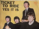 The Beatles Ticket To Ride 45 with original Picture Sleeve