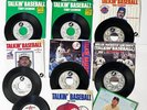 TALKIN’ BASEBALL  TERRY CASHMAN  12 TEAM-SPECIFIC 45 RPM RECORDS & 2 BONUS ITEMS