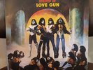 Kiss - Love Gun - Tangerine / Aqua Splatter Vinyl LP Record