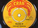 VINCENT GORDON/VICEROYS-WALKING BY/PROMISES PROMISES-ORG UK CRAB 45-CLIP-RARE