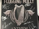 Flogging Molly LP Anthem with signed insert Newbury Comics vinyl limited to 500