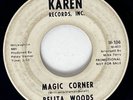 BELITA WOODS Magic Corner Karen RARE Northern Soul Promo 45 HEAR