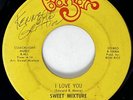 SWEET MIXTURE I Love You / House of Fun Bazar RARE 70s Soul 45 HEAR