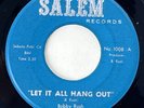 BOBBY RUSH Let It All Hang Out Salem Soul Funk VG+ 45 HEAR