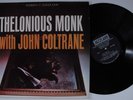 THELONIOUS MONK With John Coltrane JAZZLAND LP VG++/NM d