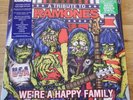 We're A Happy Family A Tribute To Ramones 2016 2x NEON GREEN Vinyl Record LP NEW