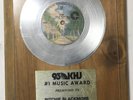 Deep Purple Burn Khj 1 Music Award Made In Us Gifted By To Ritchie Blackmore