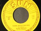 ELVIS PRESLEY: heartbreak hotel / shake rattle and roll SUN 7