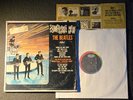 THE BEATLES SOMETHING NEW MONO BLACK RAINBOW CAPITOL 1964 IN SHRINK VG++
