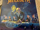 Megadeth - Rust In Peace Autographed LP Dave Mustaine & Dave Ellefson