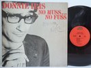 DONNIE IRIS AND THE CRUISERS No Muss No Fuss PROMO LP - Play Tested VG++ *A5