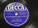 BLUES OLLIE SHEPARD It's A Low Down Dirty Shame DECCA 7384 E-/EE-