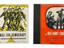 WW2 Vinyl Record Sets “6 Songs for Democracy” & “The Red Army Chorus of U.S.S.R